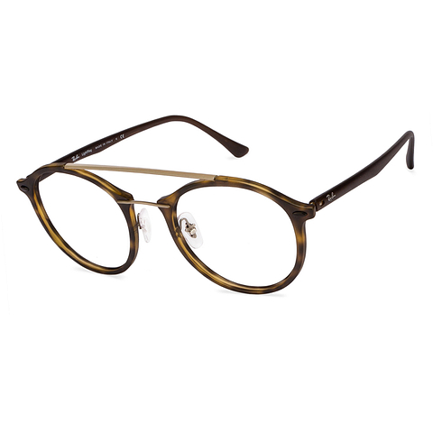 BRANDED Light Brown Full Rim Round right side BRANDED Light Brown Full Rim Round right side