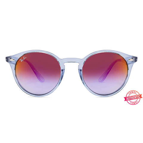 Buy Ray-Ban RB2180 Medium Size-51 Blue Transparent Purple Pink