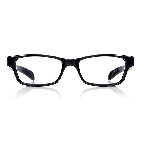 Senichisaku Black Full Rim Rectangle left side