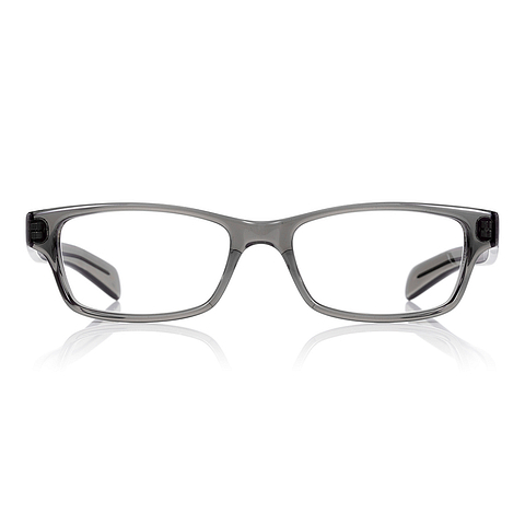 Senichisaku Crystal Transparent Full Rim Rectangle left side