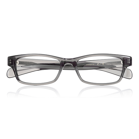 Senichisaku Crystal Transparent Full Rim Rectangle right side