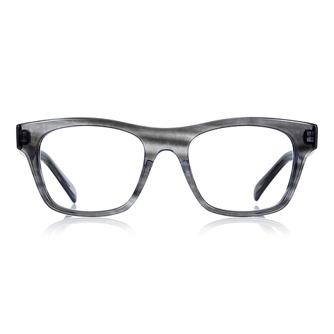 Senichisaku Light Gray Full Rim Wellington left side