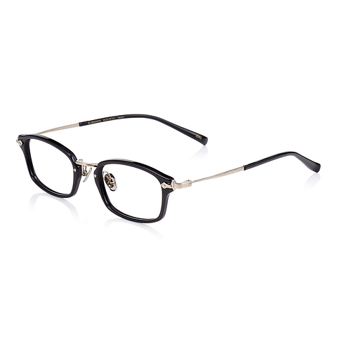 Senichisaku Black Full Rim Rectangle right side