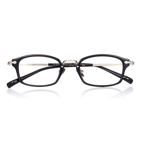 Senichisaku Black Full Rim Rectangle right side