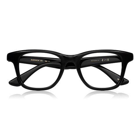 Senichisaku Black Full Rim Wellington right side