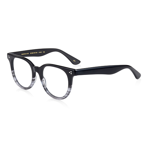 Senichisaku Light Gray Full Rim Boston right side