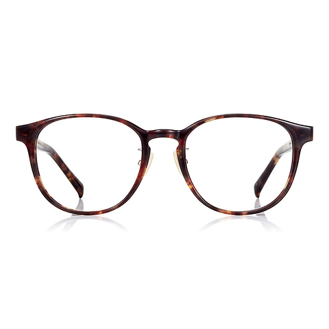 Senichisaku Brown Demi Full Rim Boston left side