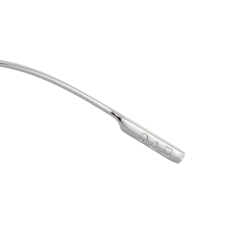 SQUID GAME × OWNDAYS Black Full Rim Wellington right side