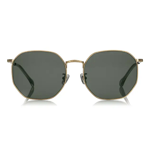 OWNDAYS | SUN Gold Full Rim Wellington left side