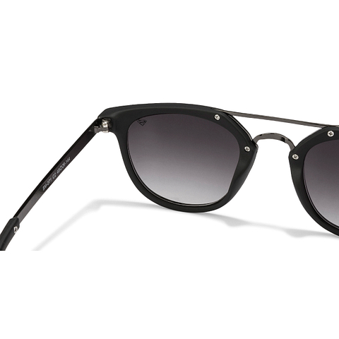 Lenskart STUDIO Dark Gunmetal Full Rim Square left side Lenskart STUDIO Dark Gunmetal Full Rim Square left side