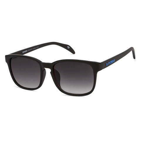 Superman Black Full Rim Square left side Superman Black Full Rim Square left side