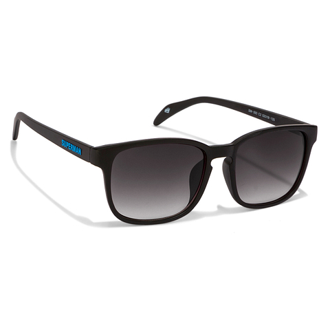 Superman Black Full Rim Square left side Superman Black Full Rim Square left side