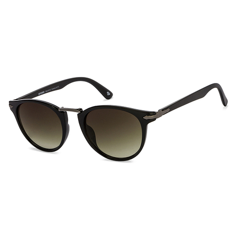 Lenskart Studio Online Dark Gunmetal Full Rim Round left side Lenskart Studio Online Dark Gunmetal Full Rim Round left side