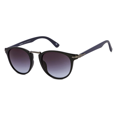 Lenskart STUDIO Dark Gunmetal Full Rim Round left side Lenskart STUDIO Dark Gunmetal Full Rim Round left side
