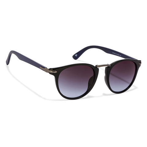 Lenskart STUDIO Dark Gunmetal Full Rim Round left side Lenskart STUDIO Dark Gunmetal Full Rim Round left side