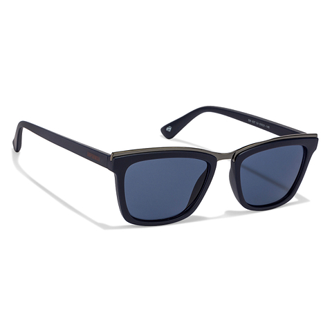 Superman Mid Gunmetal Full Rim Square right side