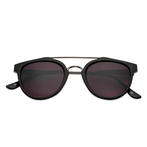Lenskart STUDIO Dark Gunmetal Full Rim Round right side