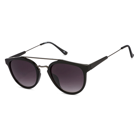 Lenskart STUDIO Dark Gunmetal Full Rim Round right side