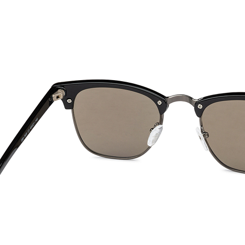 Lenskart STUDIO Dark Gunmetal Full Rim Round left side Lenskart STUDIO Dark Gunmetal Full Rim Round left side
