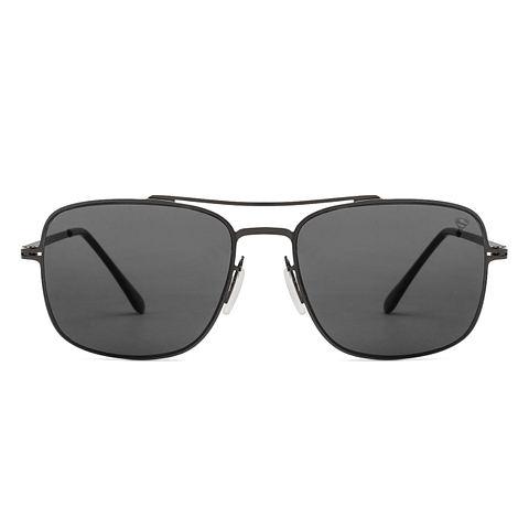 Lenskart STUDIO Mid Gunmetal Full Rim Rectangle left side Lenskart STUDIO Mid Gunmetal Full Rim Rectangle left side