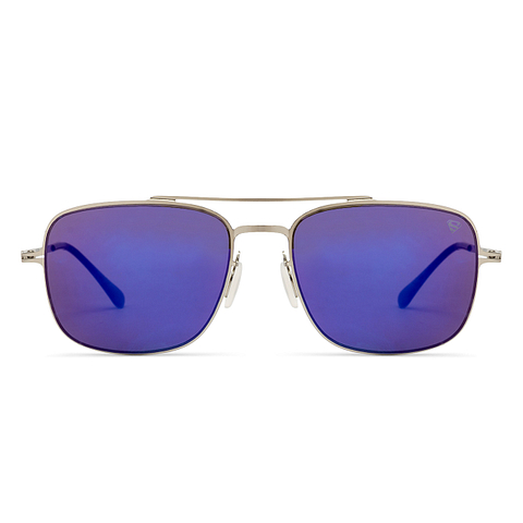 Lenskart STUDIO Silver Full Rim Rectangle left side Lenskart STUDIO Silver Full Rim Rectangle left side