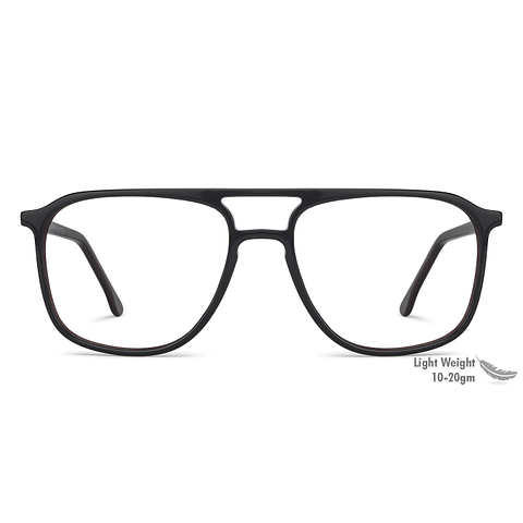 Vincent Chase Online Black Full Rim Square left side