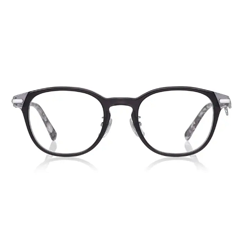 TOM and JERRY × OWNDAYS Gray Full Rim Wellington left side