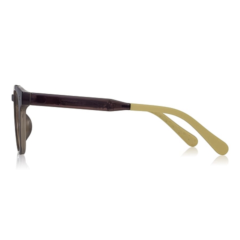 TOM and JERRY × OWNDAYS Brown Full Rim Wellington right side