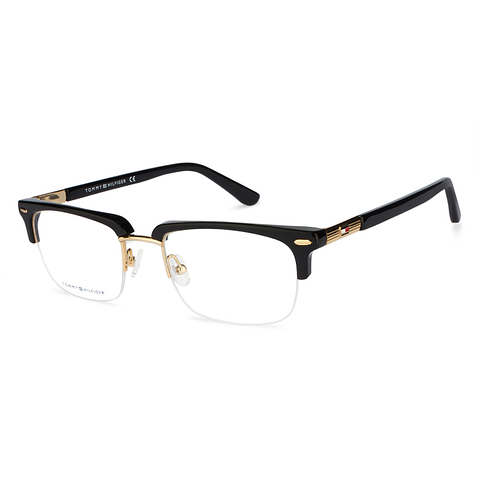 Buy Tommy Hilfiger TH5717 Medium Size-52 Gold Black C1 Unisex
