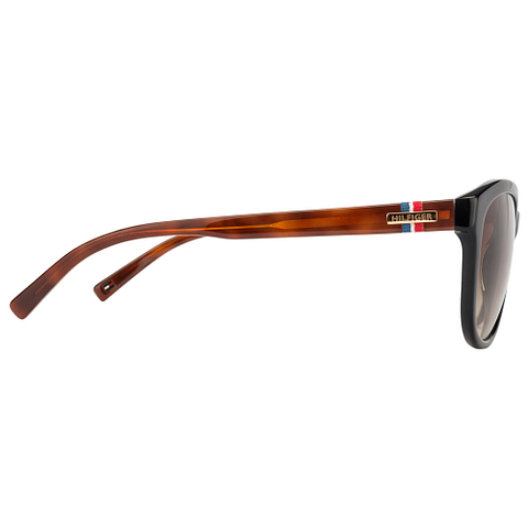 Tommy Hilfiger Black Full Rim Geometric right side