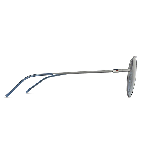 Tommy Hilfiger Mid Gunmetal Full Rim Round right side