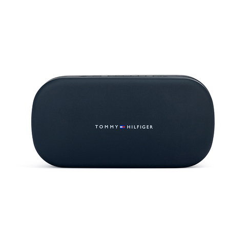 Tommy Hilfiger Mid Gunmetal Full Rim Round left side