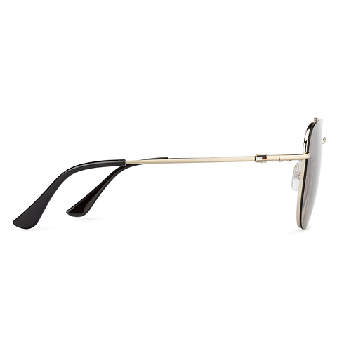 Tommy Hilfiger Mid Gunmetal Full Rim Aviator right side