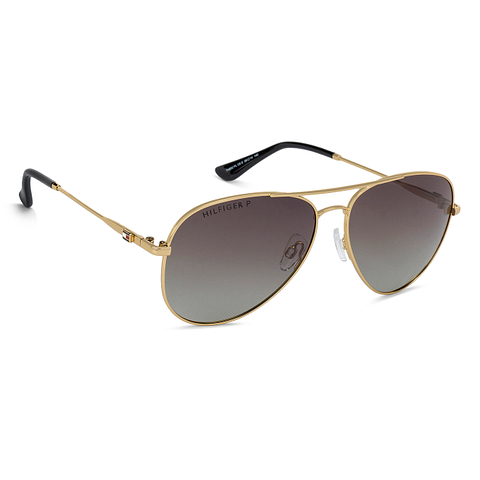 Tommy Hilfiger Gold Full Rim Aviator right side