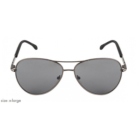 Vincent Chase Online Mid Gunmetal Full Rim Aviator left side