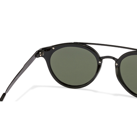 Velocity Black Full Rim Round left side Velocity Black Full Rim Round left side