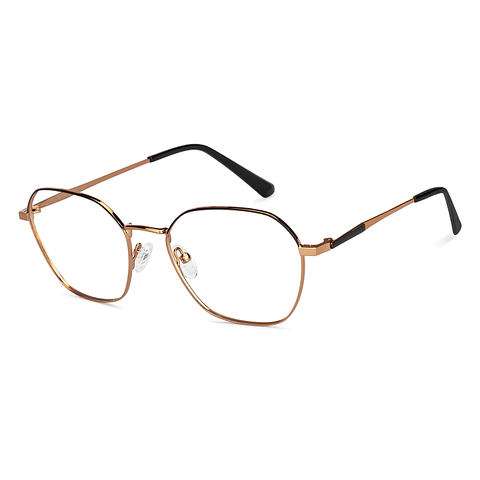 Vincent Chase Online Black Copper Full Rim Geometric right side