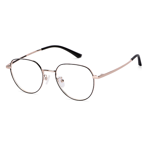 Vincent Chase Online Black Full Rim Round left side