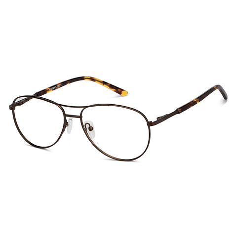 Vincent Chase Online Light Brown Full Rim Aviator right side