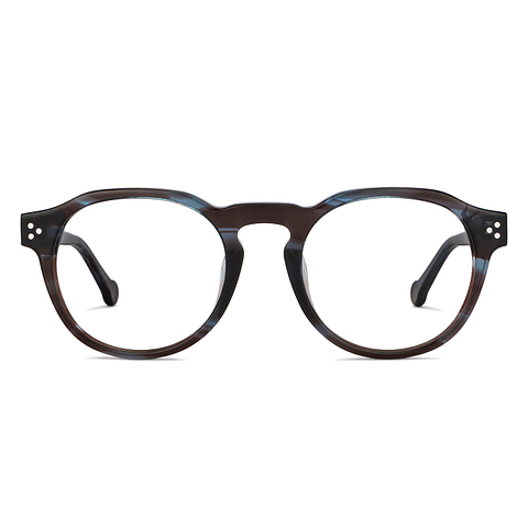 Vincent Chase Online Sky Blue Full Rim Round left side