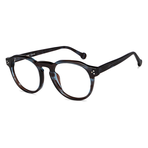 Vincent Chase Online Sky Blue Full Rim Round right side