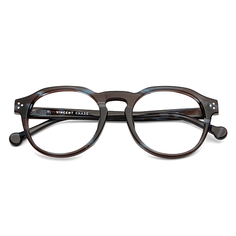 Vincent Chase Online Sky Blue Full Rim Round left side