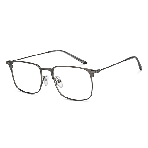 Vincent Chase Online Gunmetal Full Rim Square right side