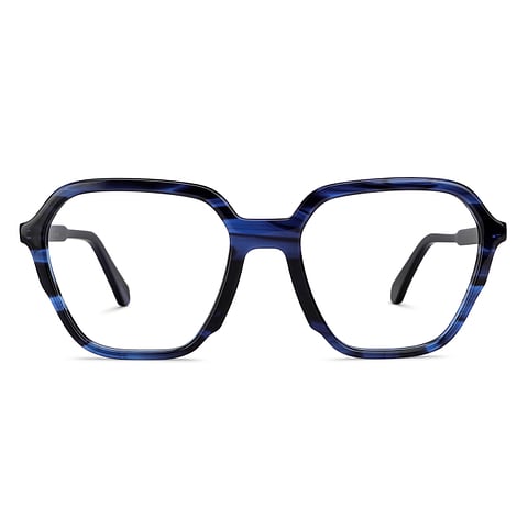 Vincent Chase Online Sky Blue Full Rim Square left side