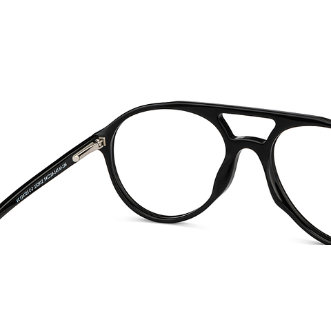 Vincent Chase Online Black Full Rim Aviator right side