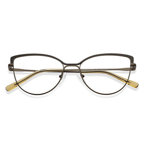 Vincent Chase Online Black Full Rim Cat Eye left side