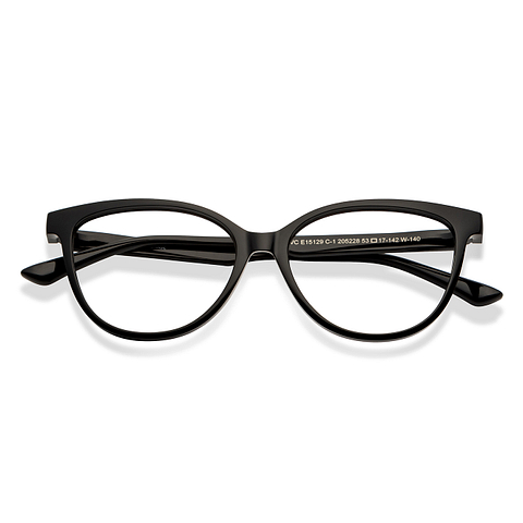 Vincent Chase Online Black Full Rim Cat Eye left side