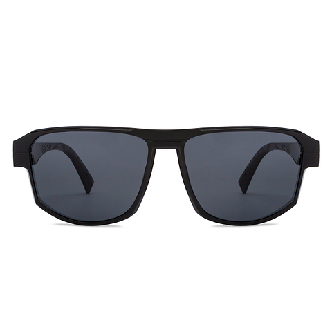 Vincent Chase Polarized Black Full Rim Square left side