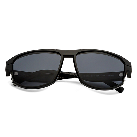 Vincent Chase Polarized Black Full Rim Square left side