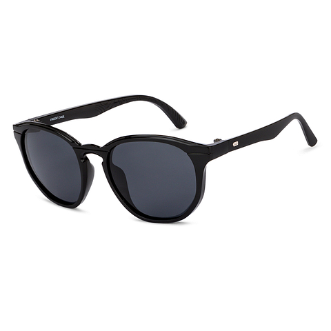 Vincent Chase Polarized Black Full Rim Round right side